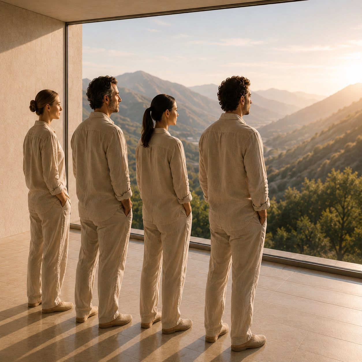 Clinical luxury space for professional healthcare recovery