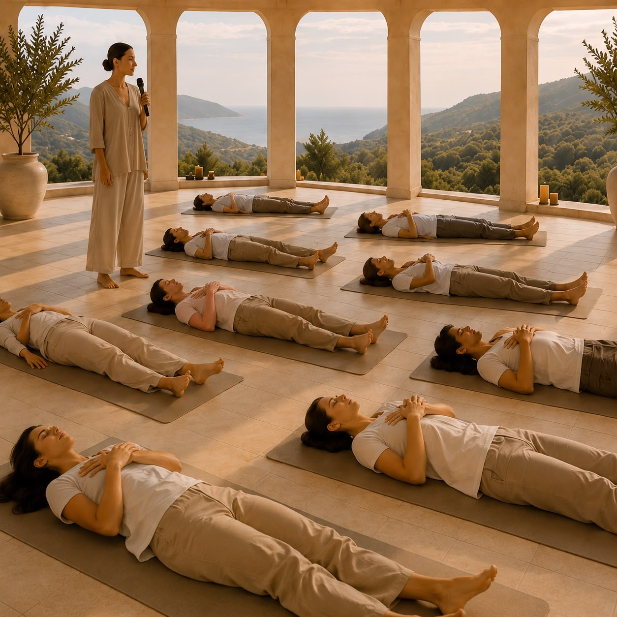 Somatic deep alignment and meditation